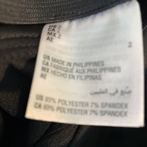 INC International Concepts Women's Split Wide-Leg Pants Black. Size 2. - Picture 5 of 7